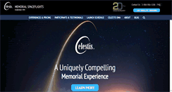 Desktop Screenshot of celestis.com
